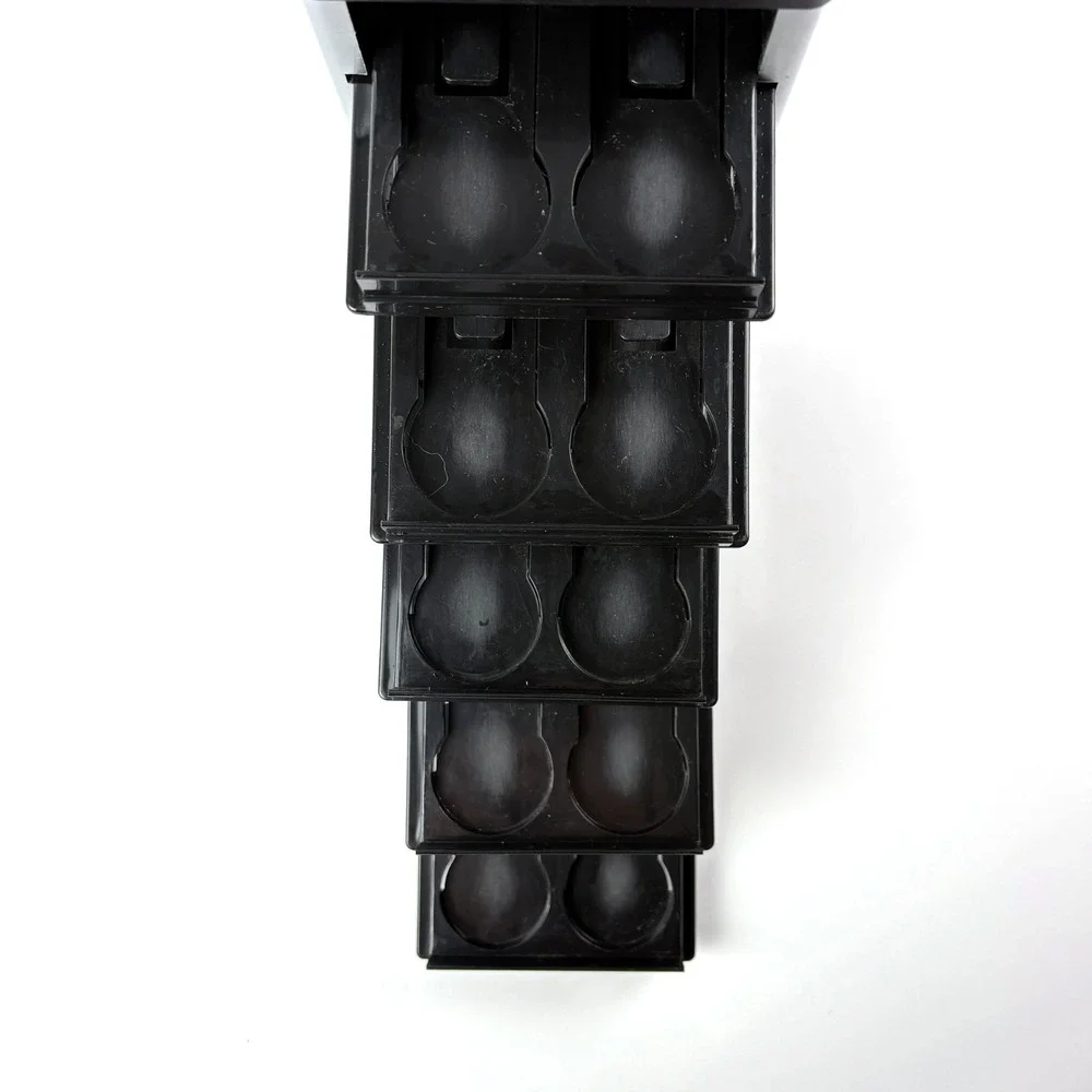 Cafe Stack Nespresso Pod Capsule Cabinet Vertical Skinny 5 Shelf Holds‎ 60